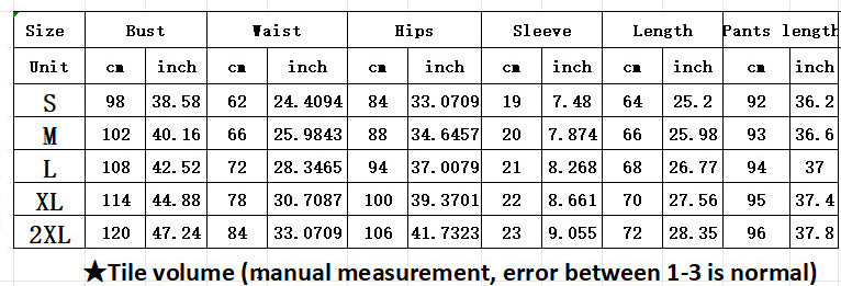 Women's Clothing Print Fashion Casual Short Sleeve Two-Piece Pants Set 8