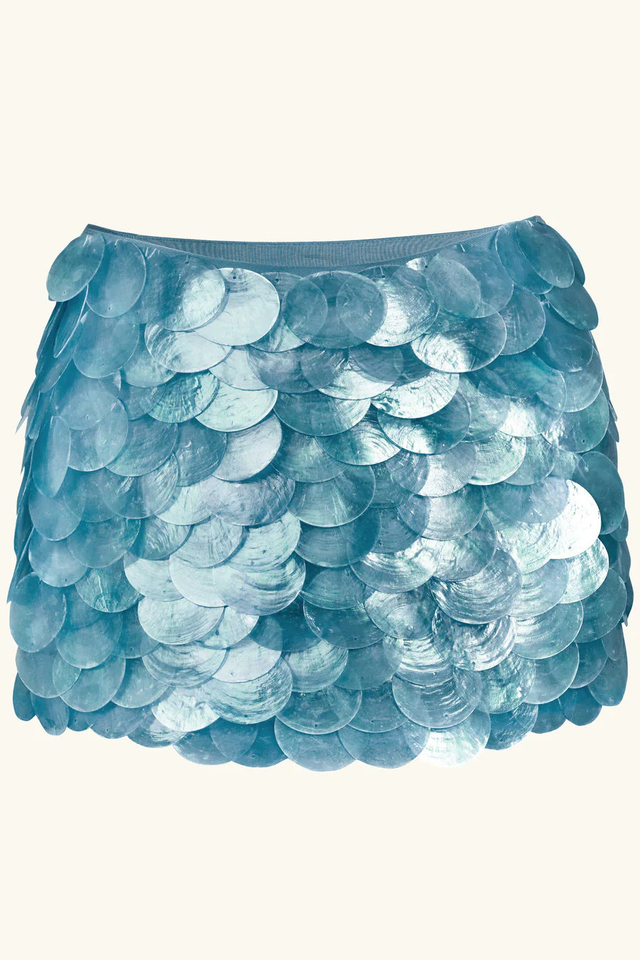 Glitter Sexy Solid Color Short Sequin Mini Skirt 11