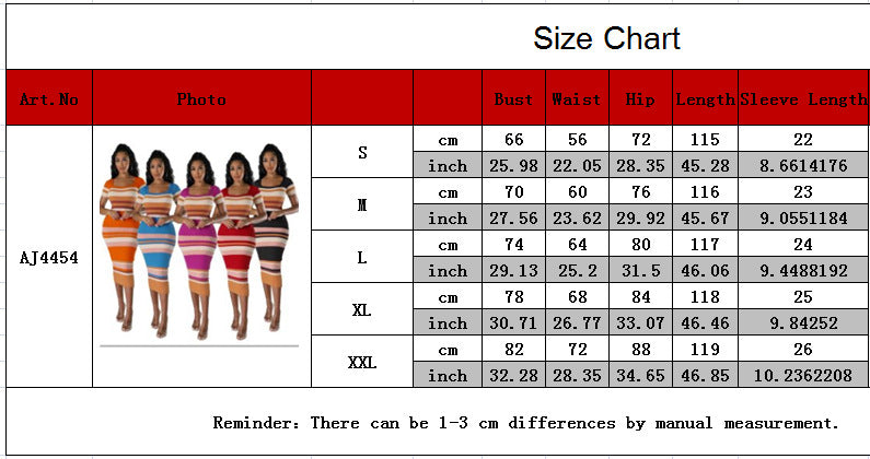 Women Round Neck Knitting Short Sleeve Dress 16