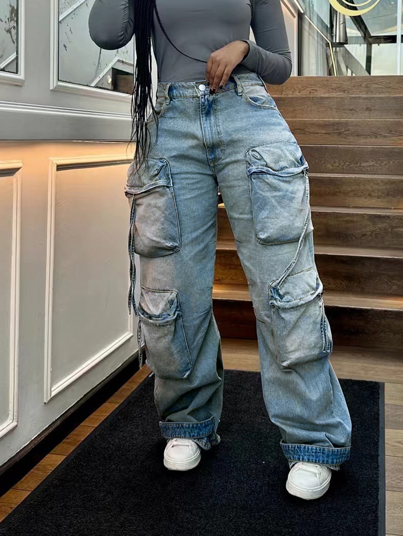 Women Casual Denim Pants 5