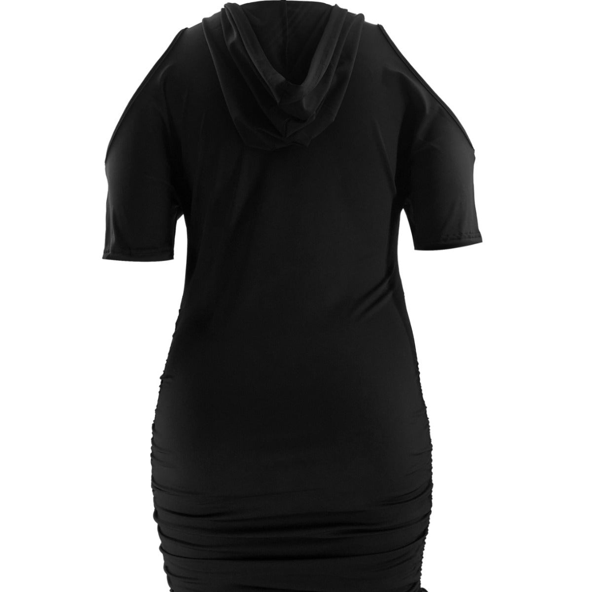 Plus Size Women Letter Print Bodycon Dress 6