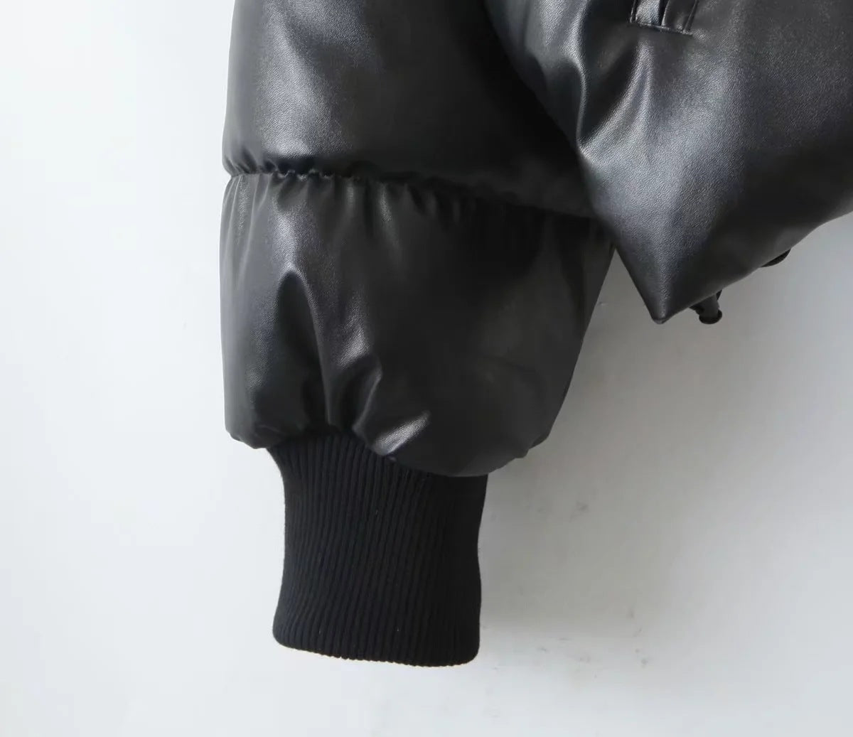 women's winter style fashion Stand Collar zipper pocket warm cotton-padded jacket 87