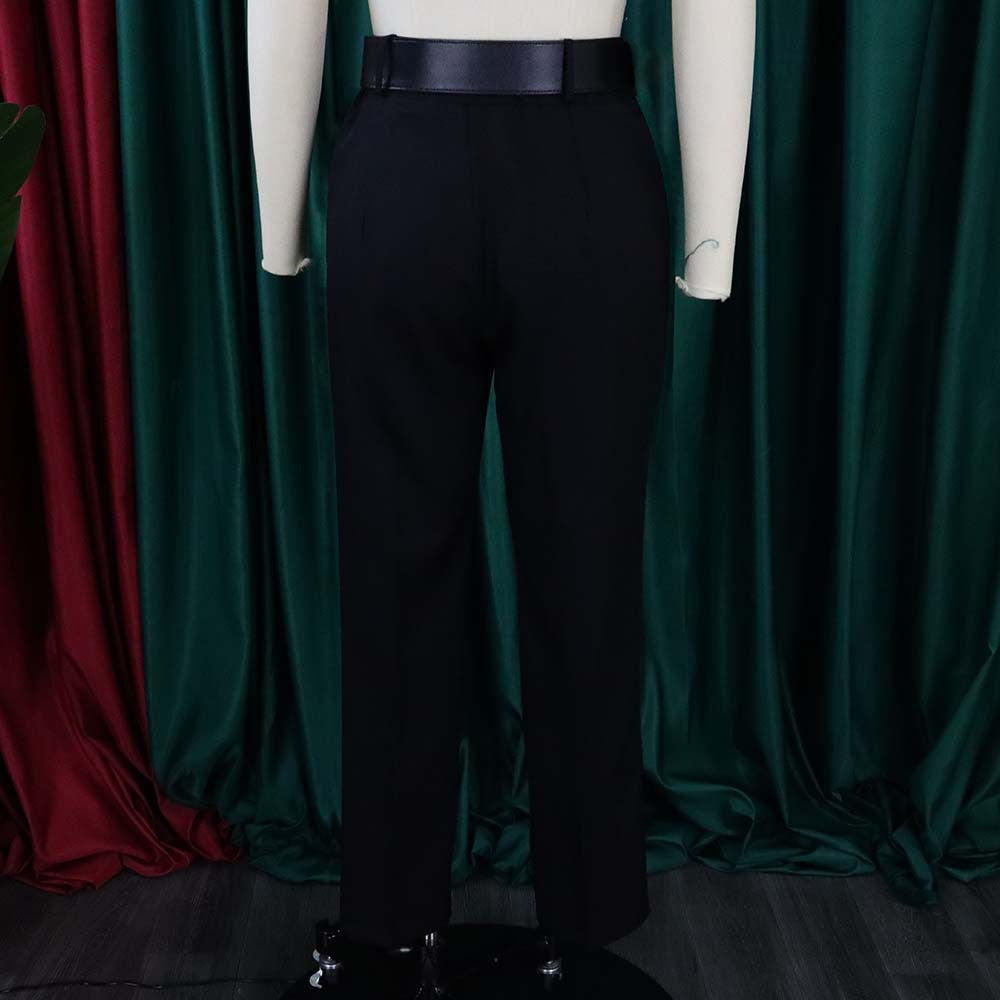 Women's Spring And Summer High Waist Casual Pants Slim Fit Set Career Women's Trousers Autumn Professional Pants 34