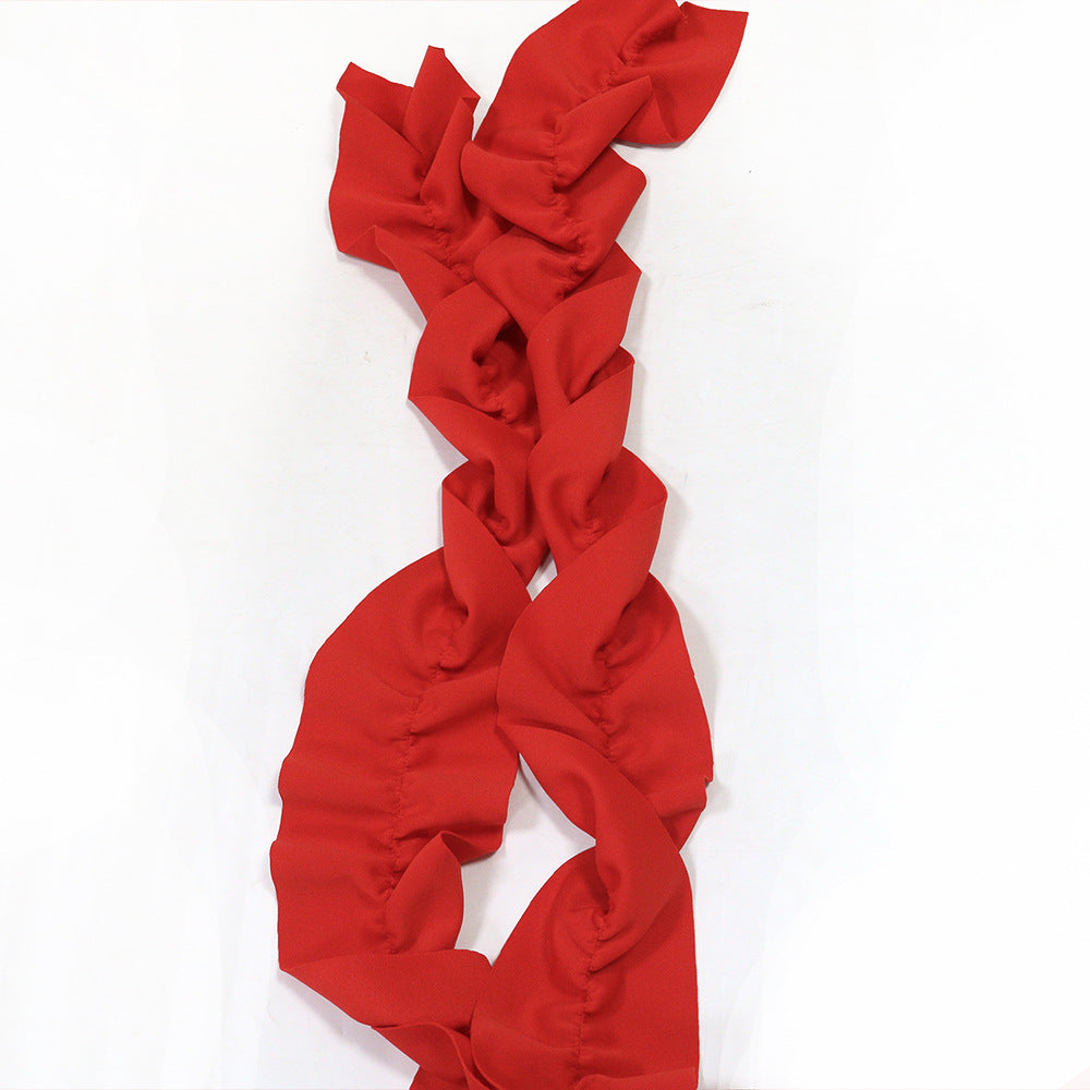 Women one shoulder ruffle edge formal party bodycon dress 17