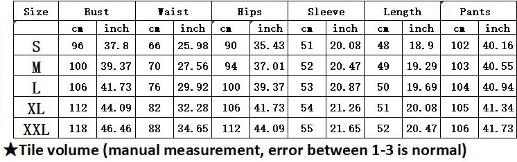 Ladies Fashion Top + Pants Sets 10