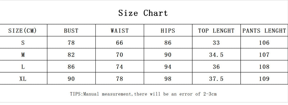 Color Block Tight Fitting Top Pants Two-Piece Set 5