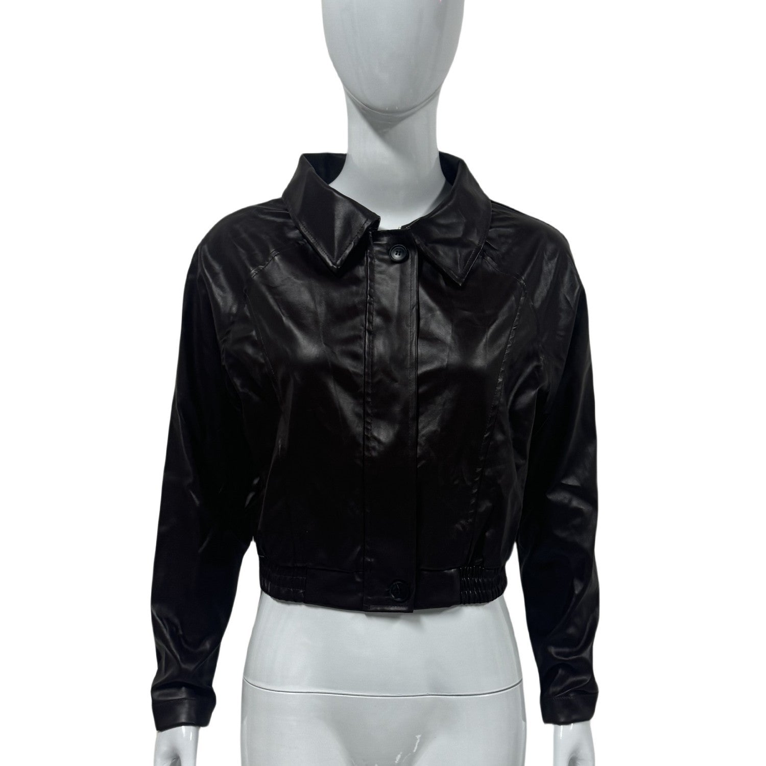 Autumn Leather Women Casual Jacket Fashionable Coat 4