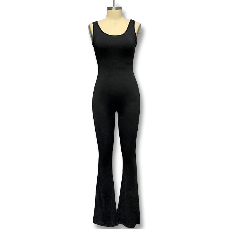 Women Casual Hollow Sports Jumpsuit 10
