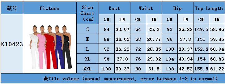 Women Solid Ruffle Jumpsuit with Belt 16