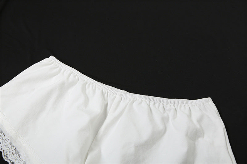 Summer Women sexy lace vest and shorts two-piece set 15