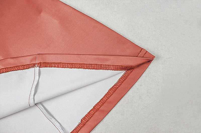 Women Patchwork Pleated V-Neck Sleeveless Dress 15