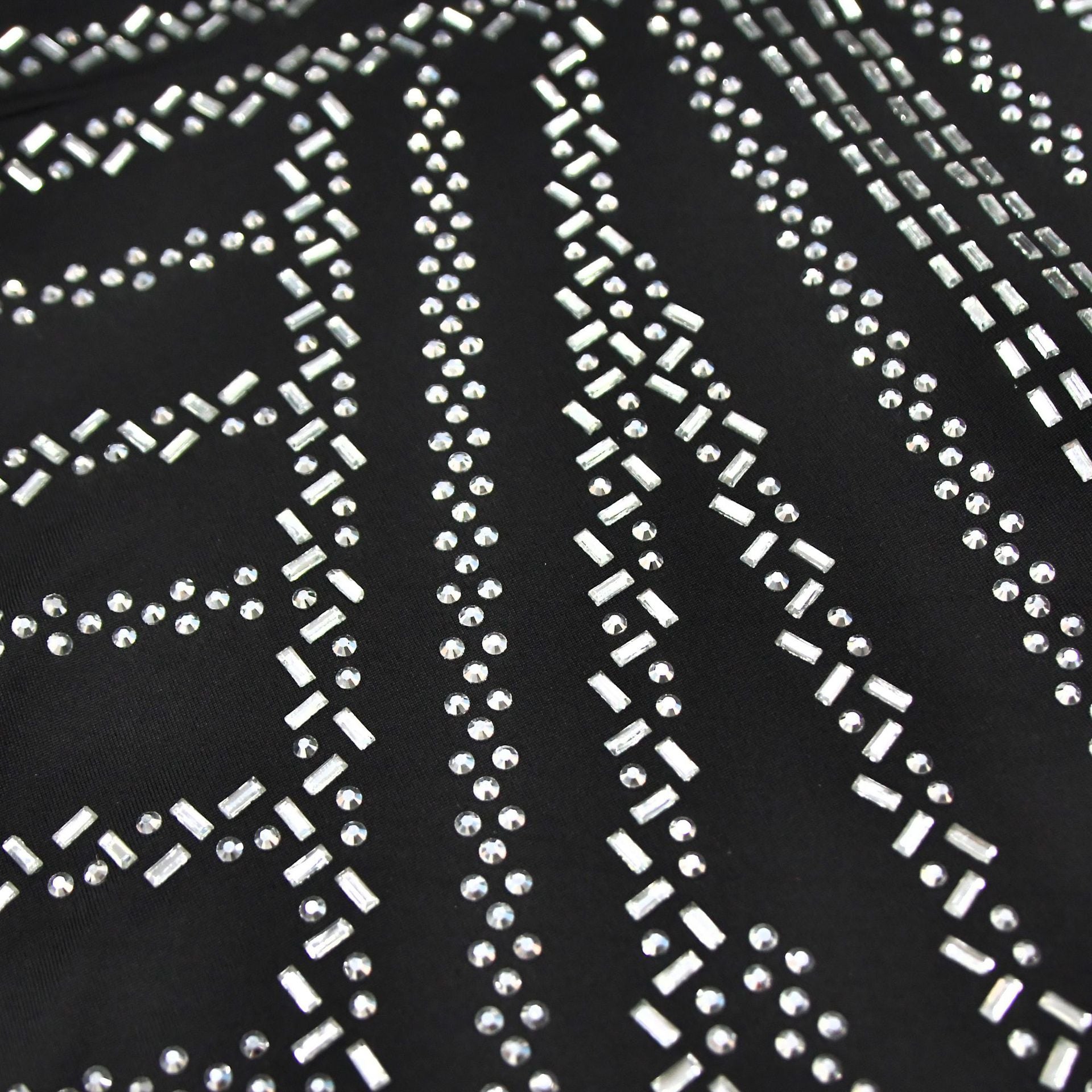 Fashion Women's Solid Color Beaded Long Sleeve Slit Maxi Dress 23