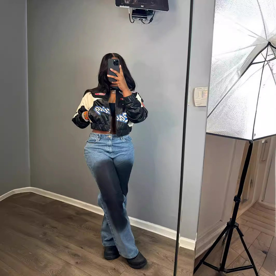 Women Loose Denim Pants 3