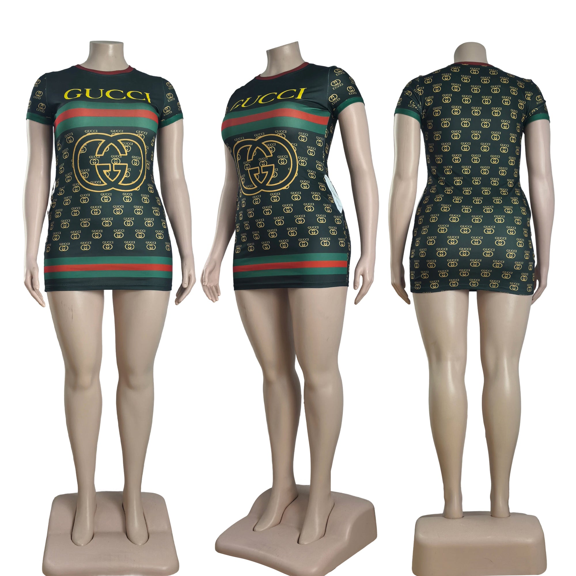 Women's Casual Chic Printed Bodycon Dress 24