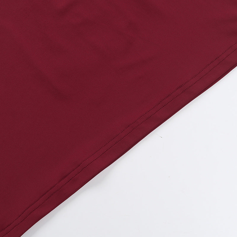 Spring Sexy Off Shoulder Low Back Long Sleeve Short Dress 13