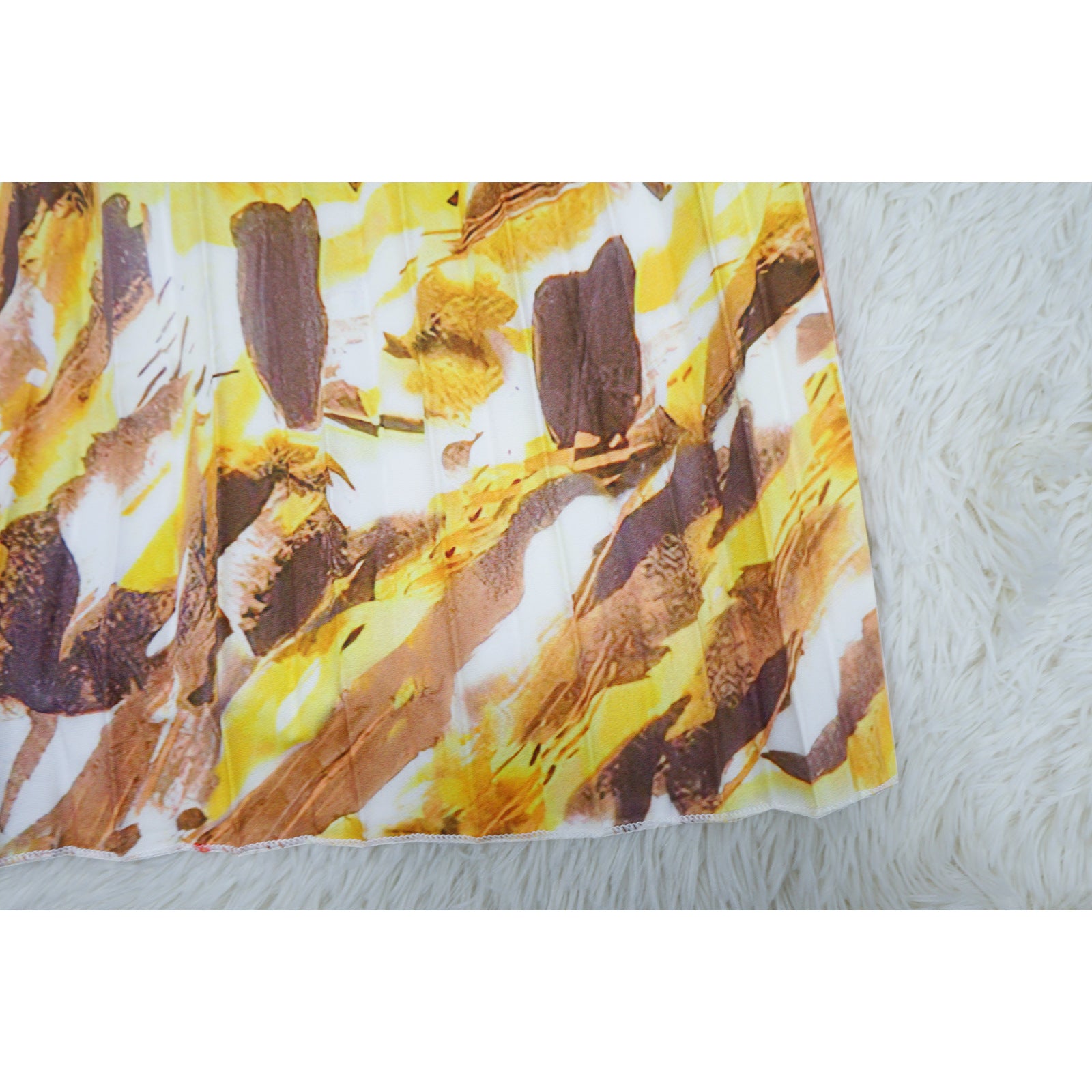 Women Lantern Long Sleeve Top and Wide Leg Pants Printed Casual Two-piece Set 18