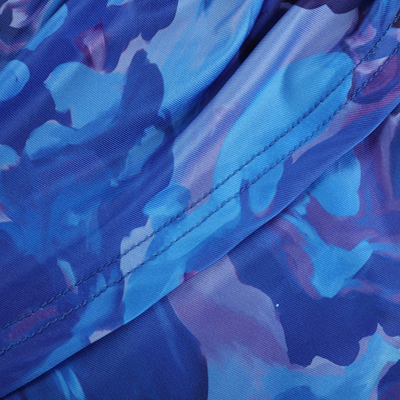 Women Summer Sexy Hoop Neck Halter Neck Bodycon Dress 12