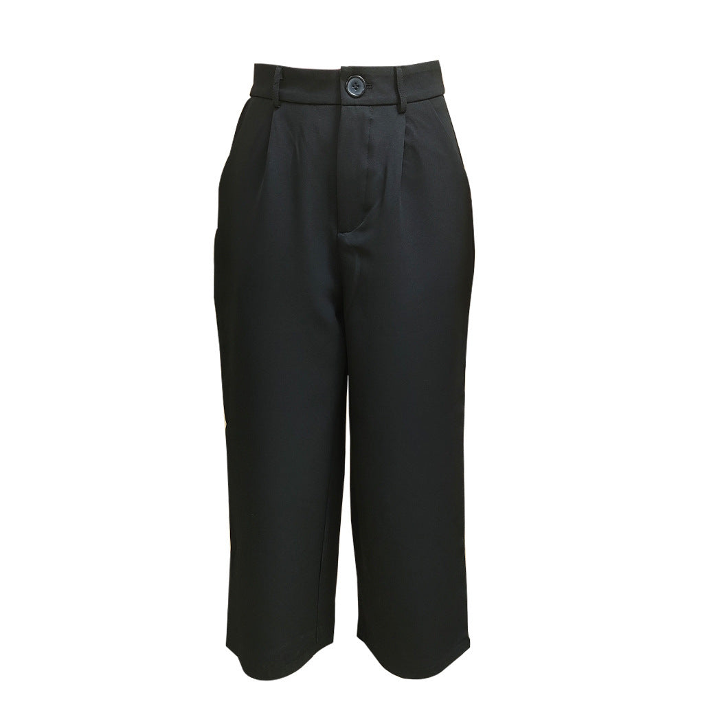 Women's Nine-Part Harem Pants Autumn Slim-Fit Casual Trousers