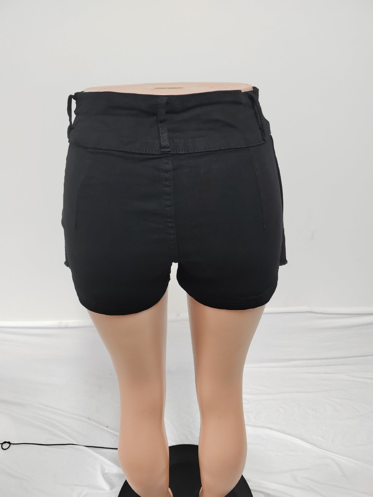 Women's Vintage Wash Stretch Denim Shorts 32