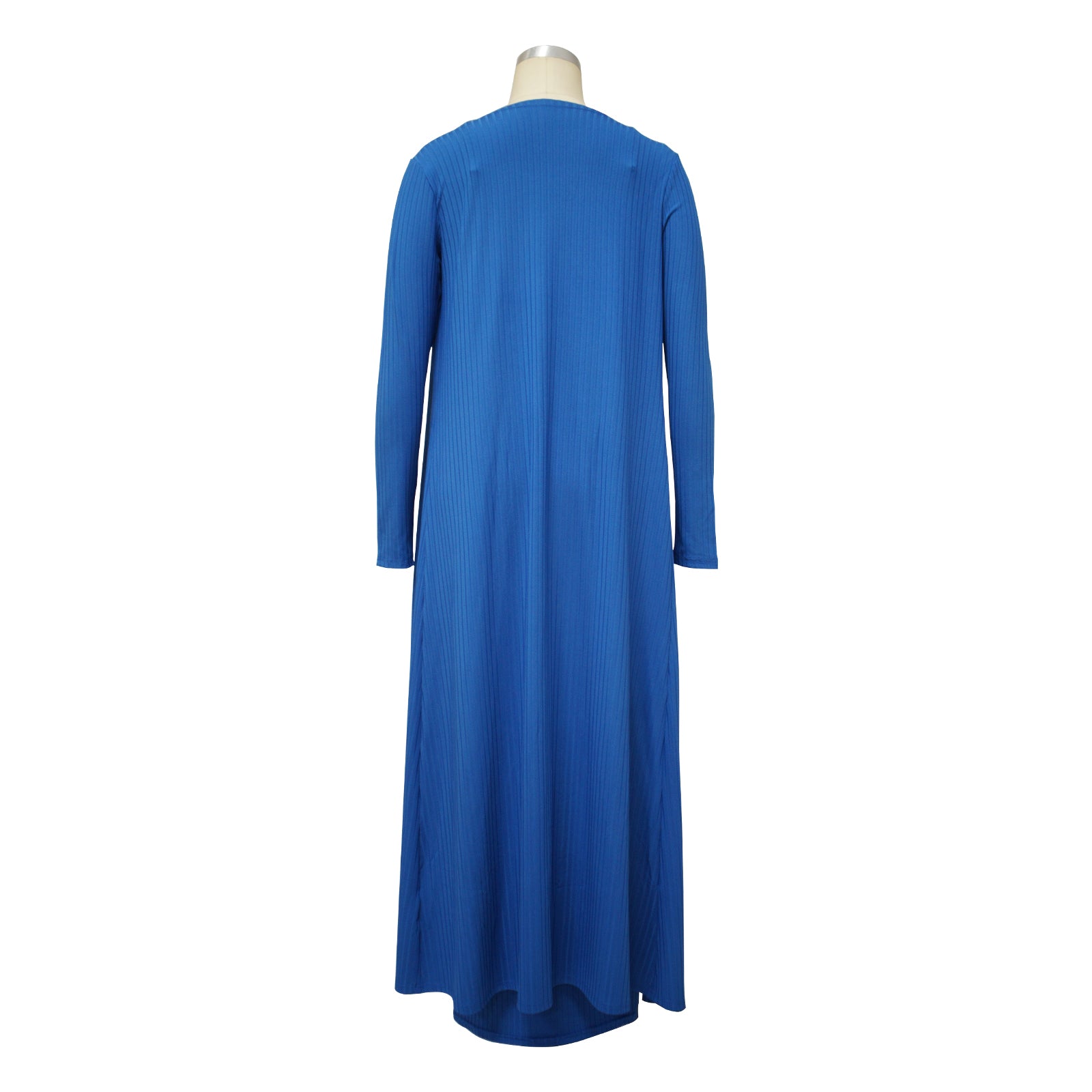 Women's Sexy Nightclub High Stretch Ribbed Slip Dress Set 14