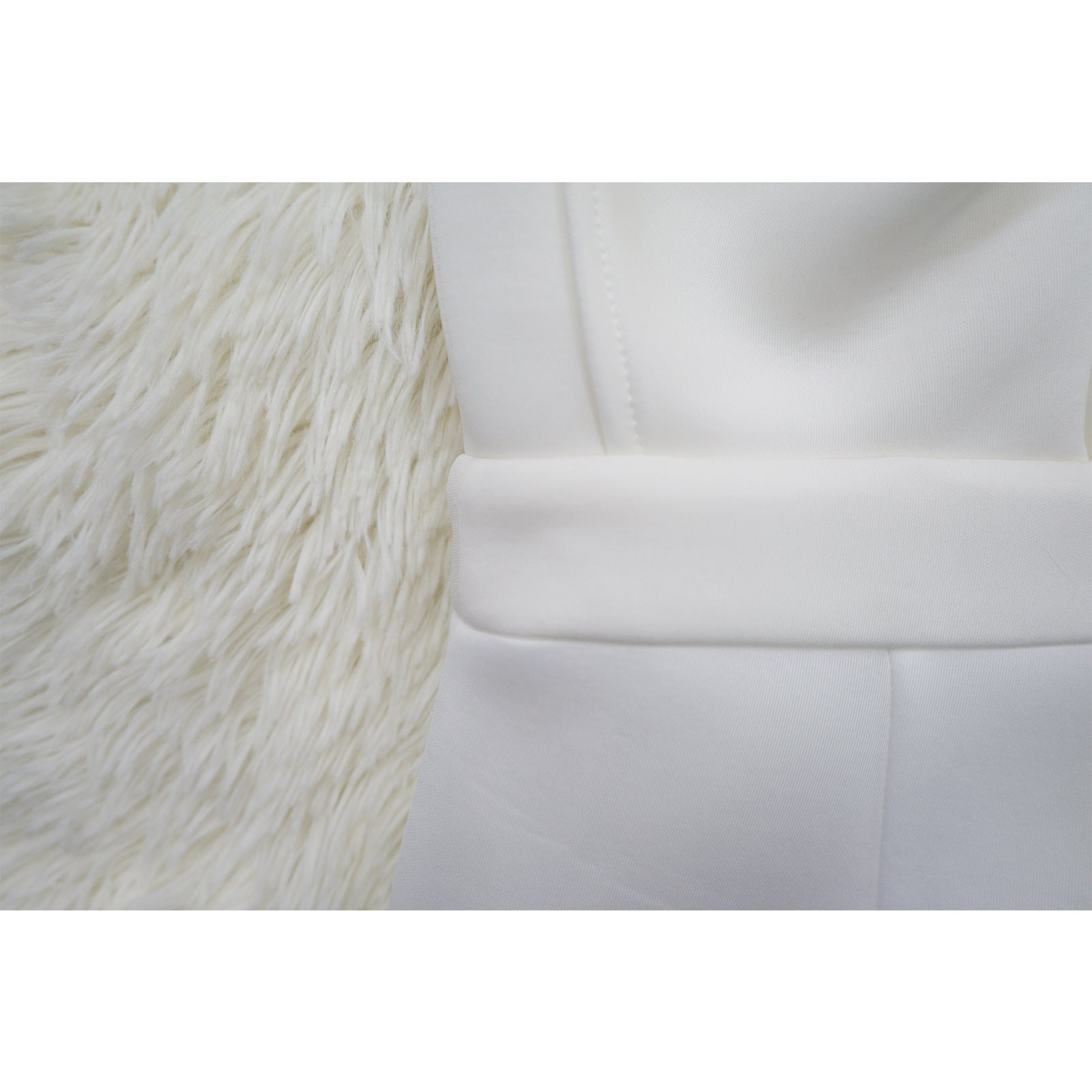 Women's Summer Sexy Deep V Short Sleeve Low Back Solid Color Dress 18