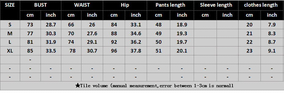 Women's summer fashionable color matching tight fitting strapless two-piece shorts set 14