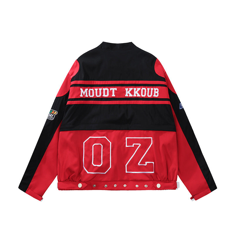 Men's detachable embroidered jacket 42