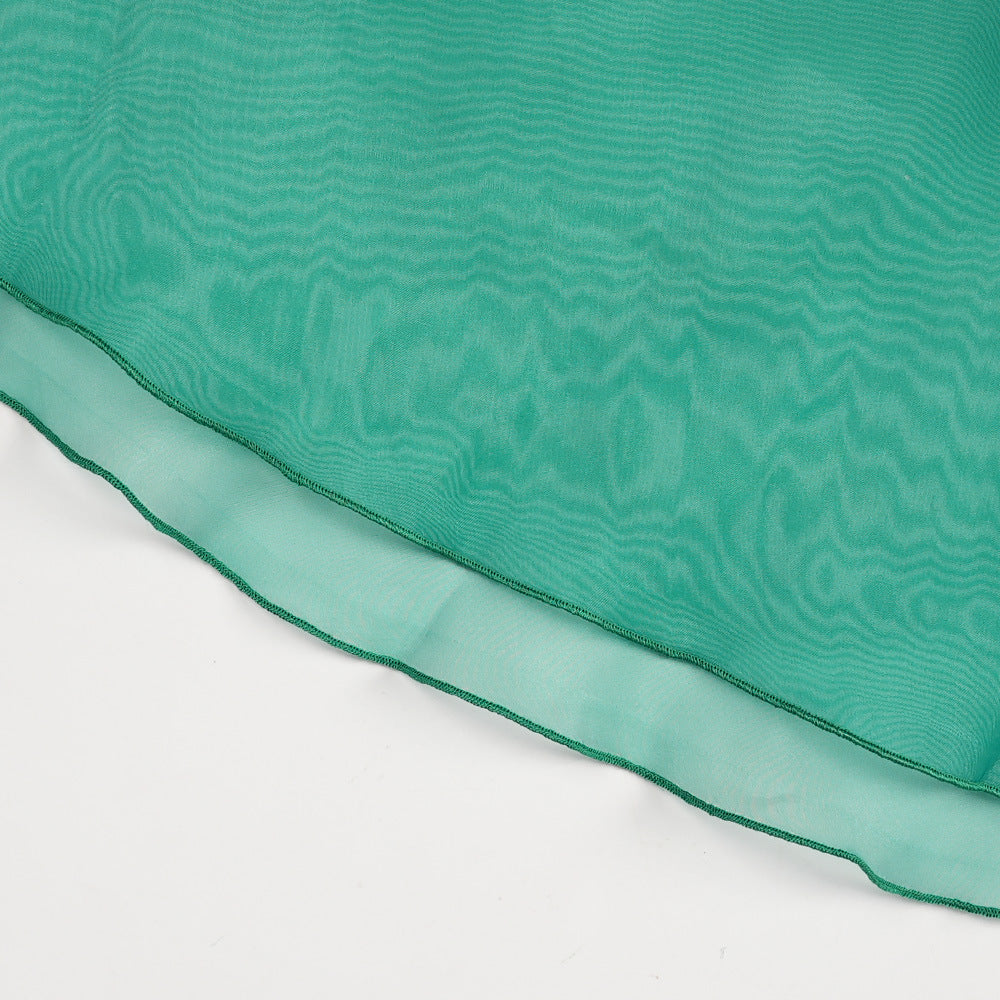 Plus Size Women's African Fashion Mesh Dress 16