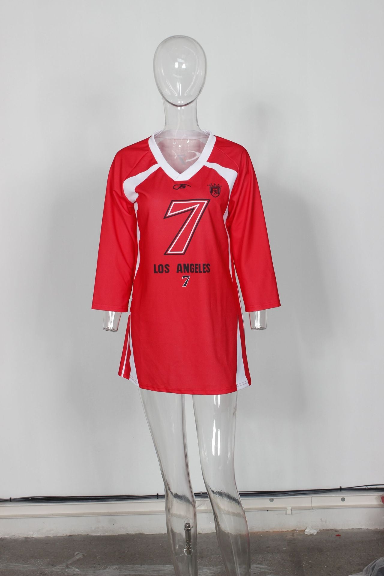 Women Autumn Printed Casual Dress 7