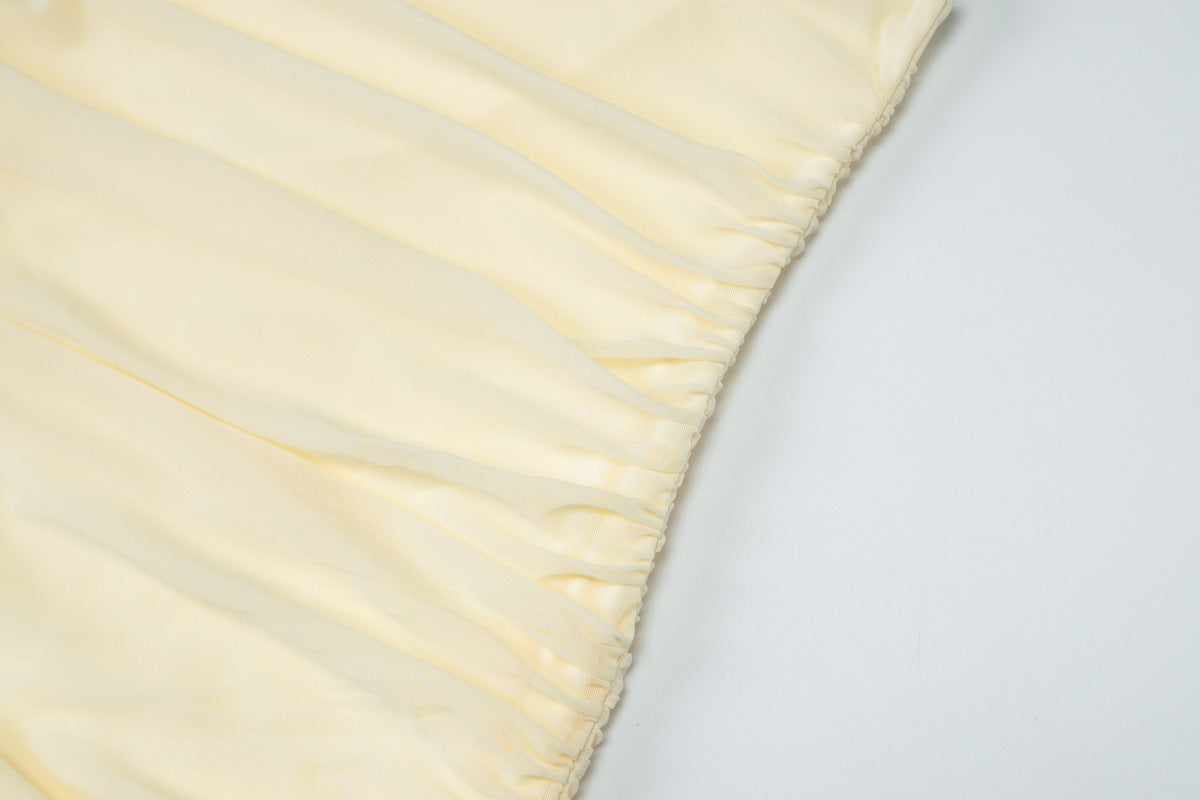 Women Summer Sexy Backless Lace-up Lace-up Slit Dress 14