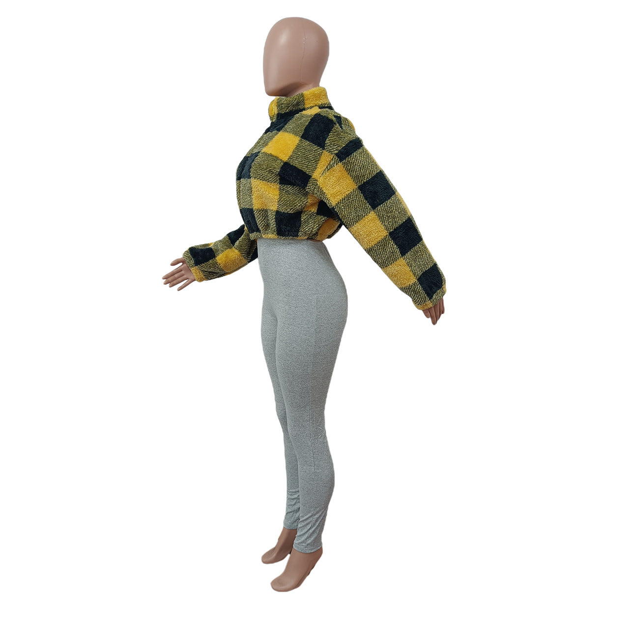 Autumn And Winter Fashion Casual Plaid Jacket 15