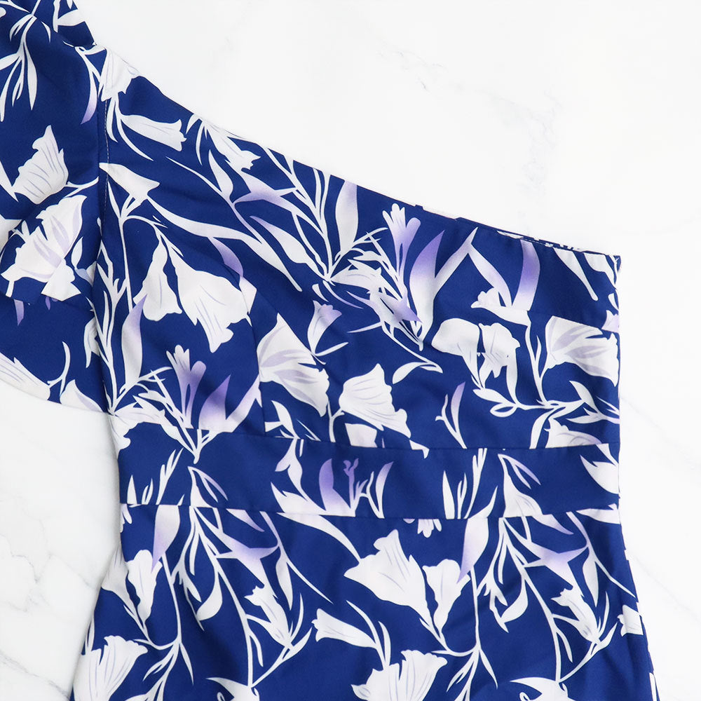 Women off-shoulder printed loose dress 10