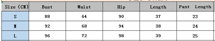 Women Sexy Print Sleeveless Top and Shorts Two-piece Set 6