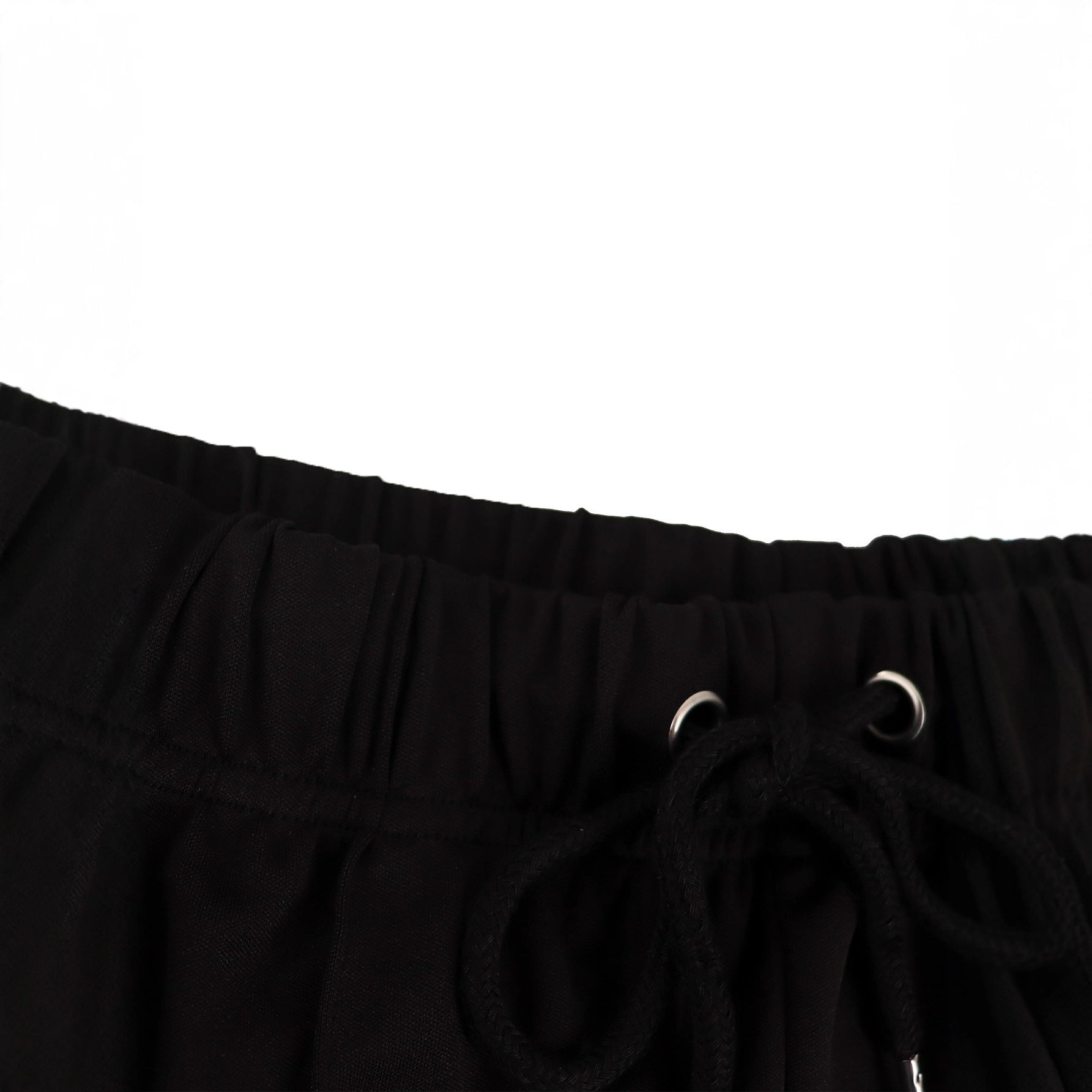 Fashion Women's Sleeveless Crop Top + High-Waist Drawstring Wide-Leg Pants Set Casual Street Two-Piece Set 5