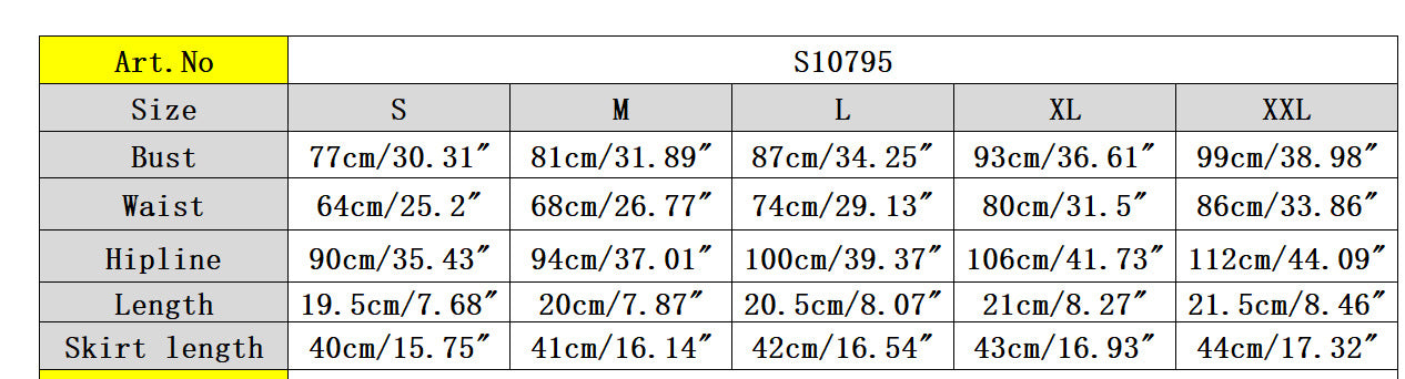 Women printed suspender Top and Bodycon Skirt two-piece set 10