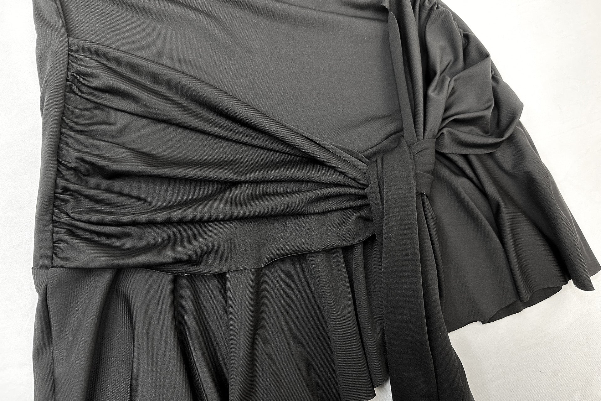 Spring & Summer Fashion Sexy Solid Color Strappy Tie-Waist Slim Dress 11