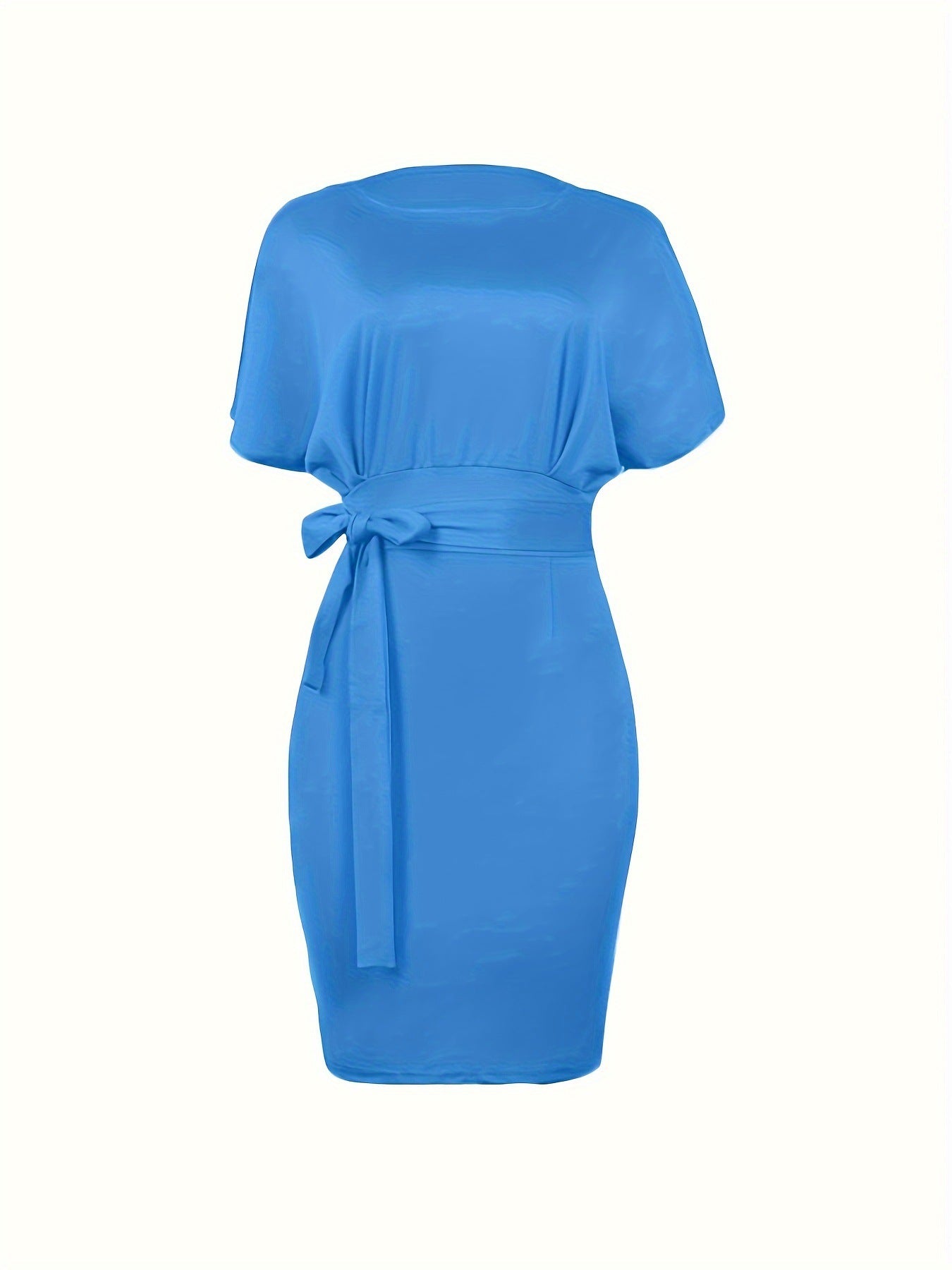 Women Elegant Short Sleeve Dress 16