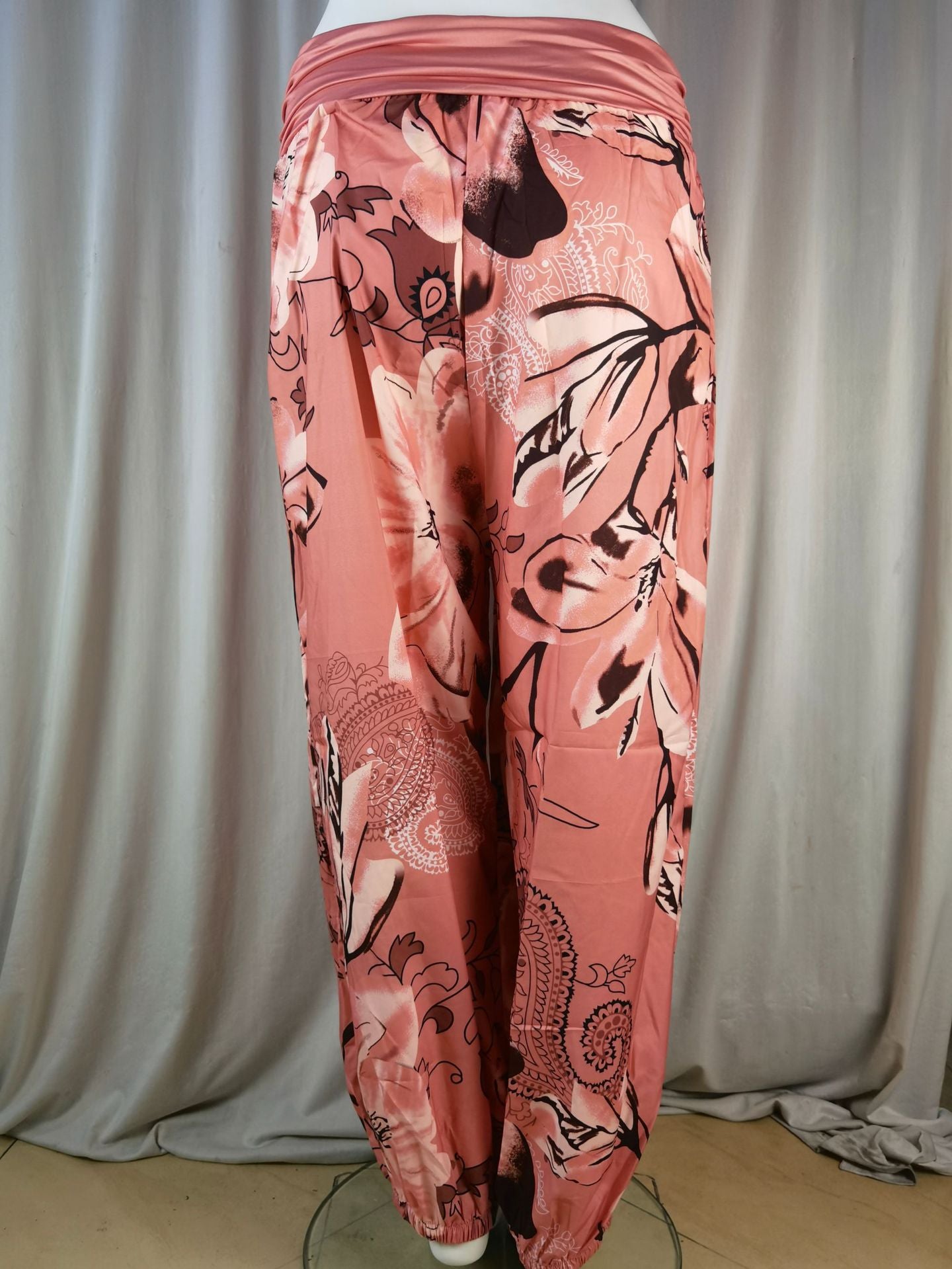 Women Printed Casual Wide-Leg Pants 43