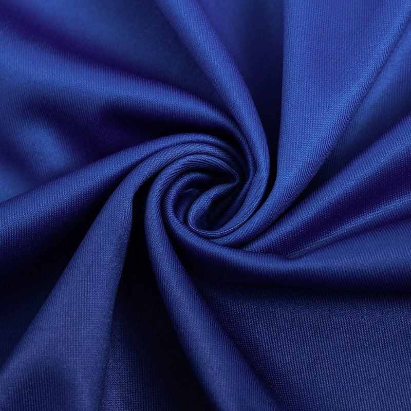 Women's Summer Chic Elegant One Shoulder Hollow Gradient Slim High Waist Long Dress 18