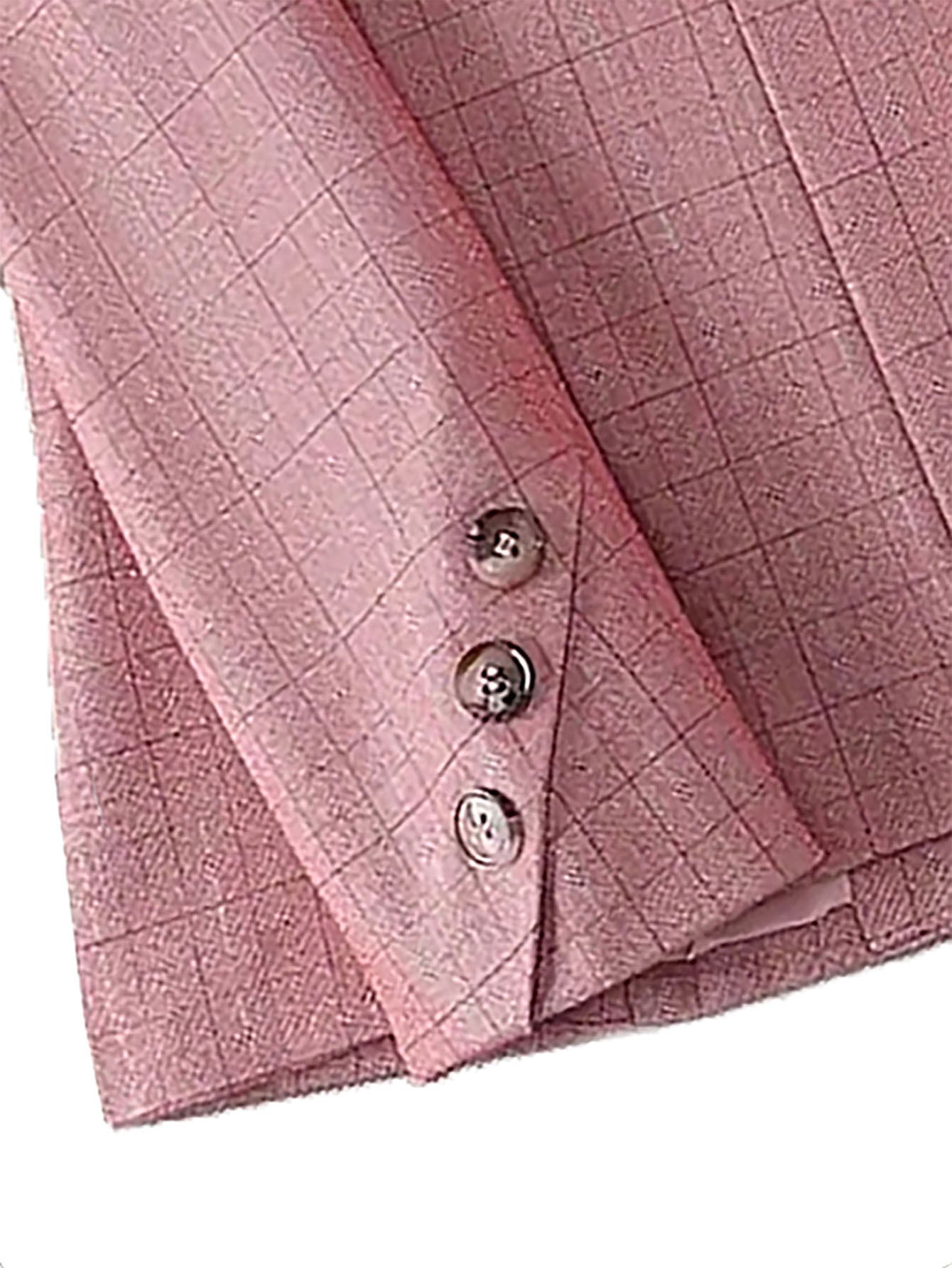 Women Solid Turndown Collar Blazer 10