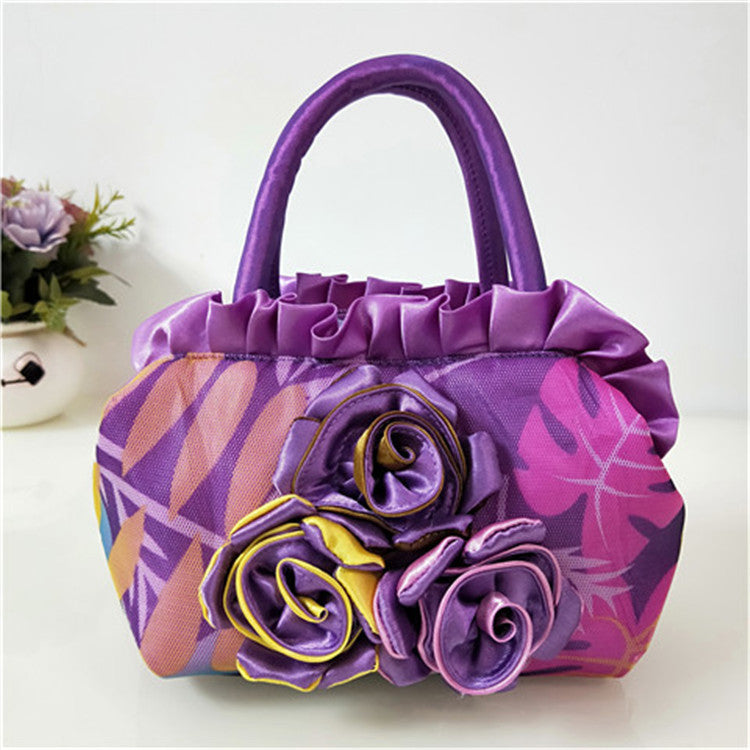 Women floral handbag