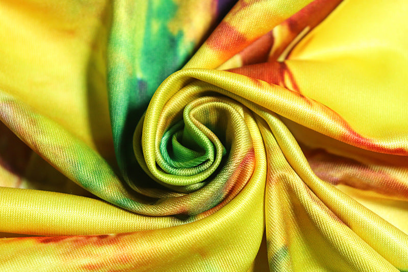 Women printed sexy Halter Neck sleeveless Bodycon dress 18