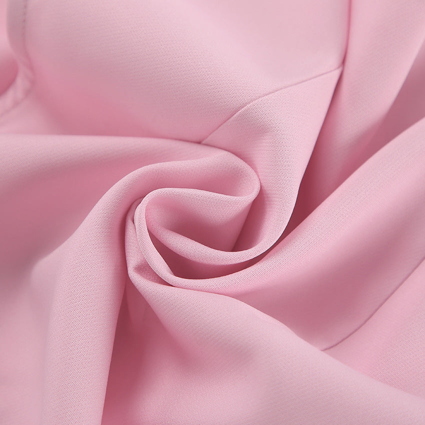 Women French Sexy Vest and Long Skirt Two-piece Set 28