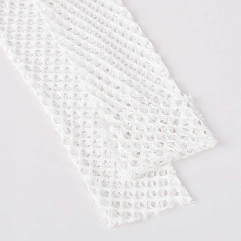 Autumn Sexy Slim Hollow Crop Mesh Two Piece Skirt Set 12