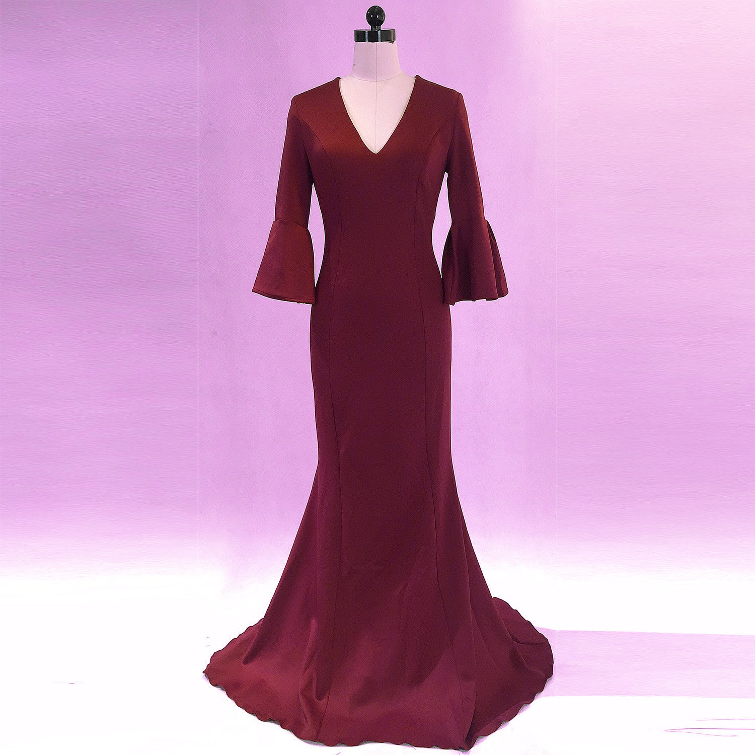 Women Elegant Formal Party Maxi Mermaid Evening Dress 28