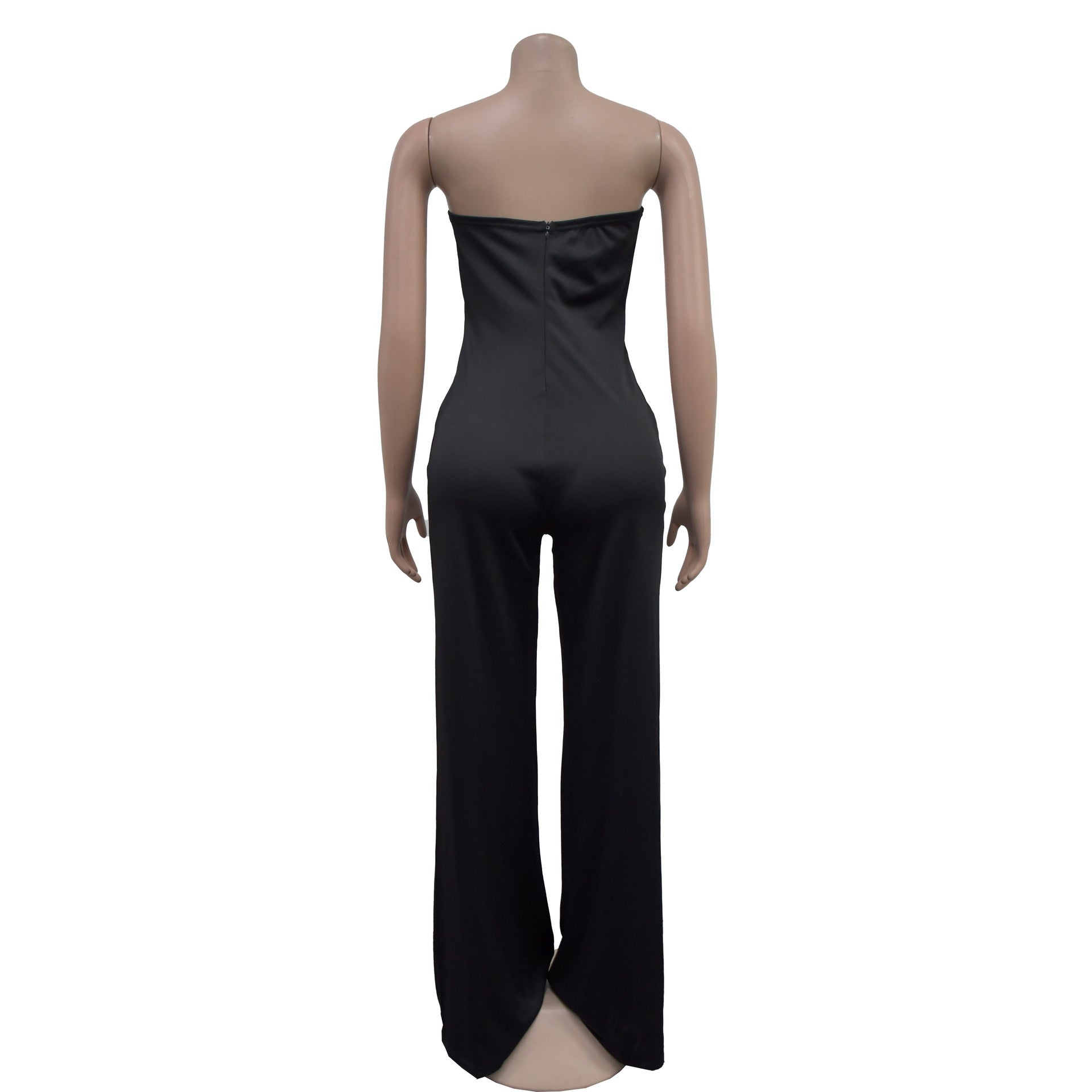 Women Solid off Shoulder Jumpsuit 18
