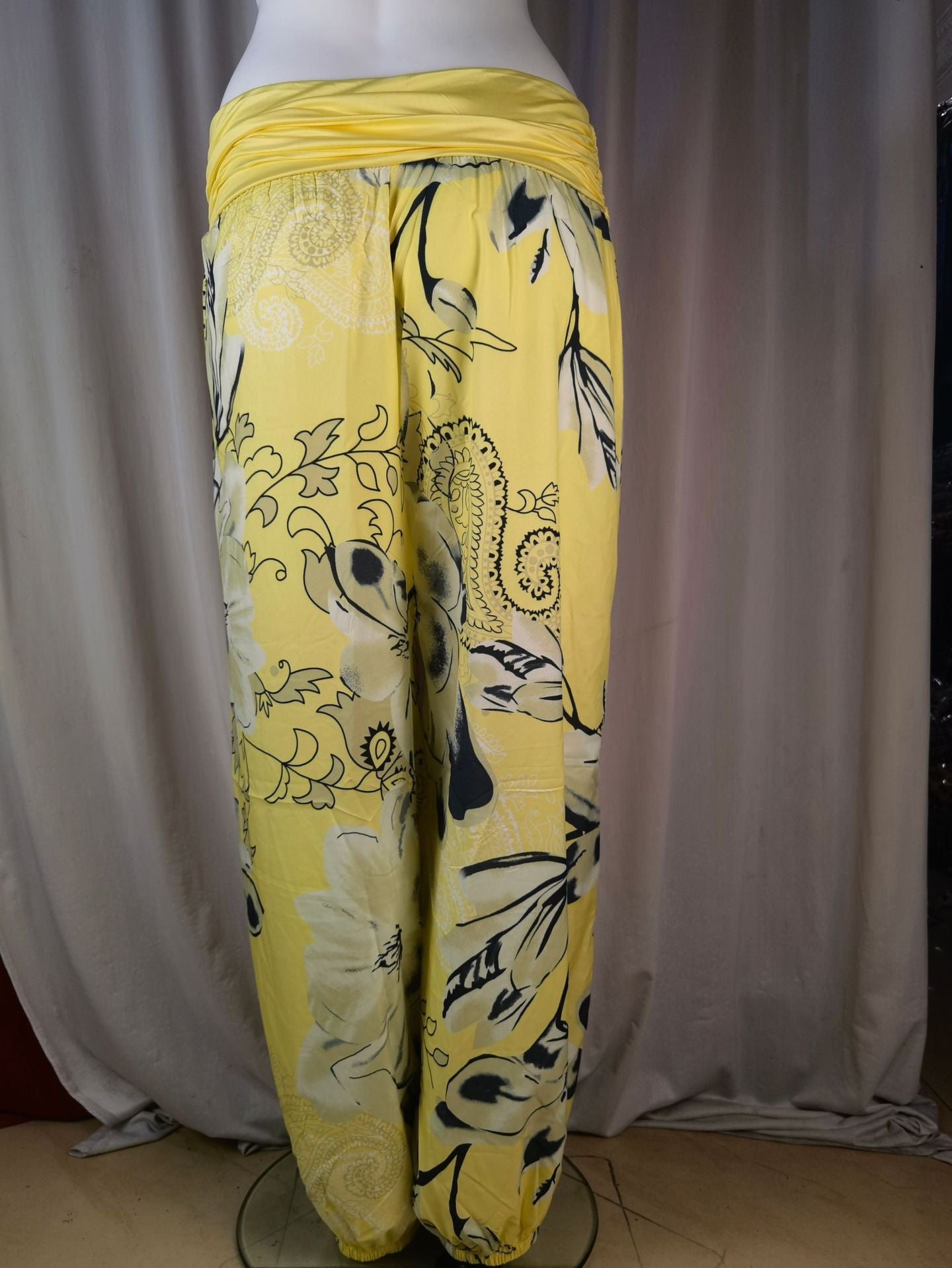 Women Printed Casual Wide-Leg Pants 60