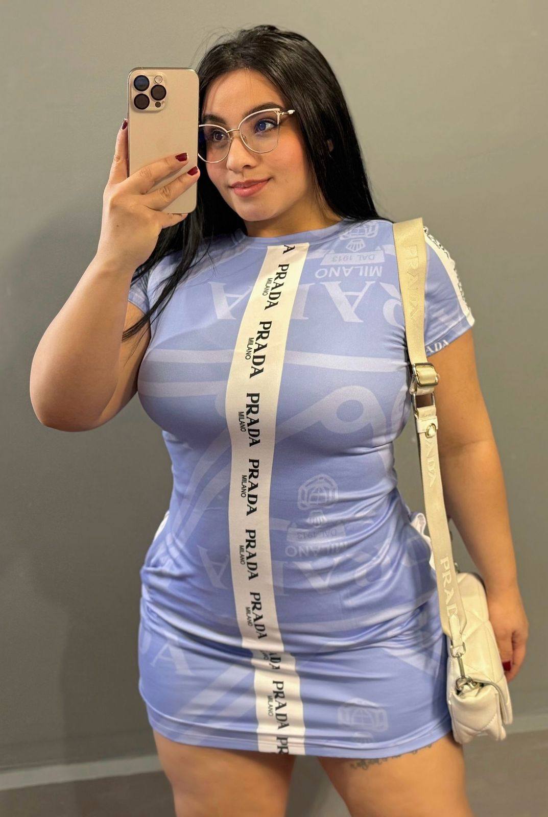 Women's Casual Chic Printed Bodycon Dress 7