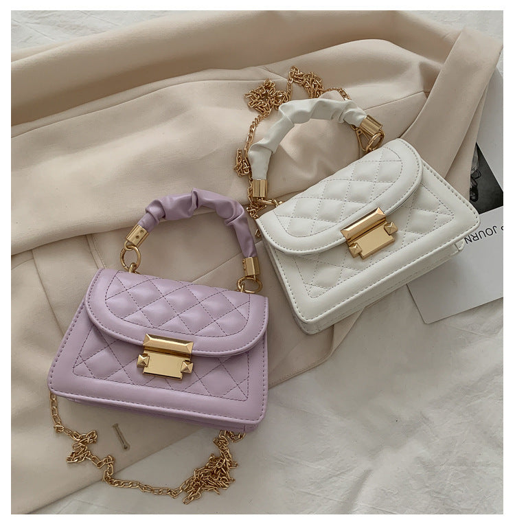 Women popular bag handbag small square bag chain crossbody bag 18