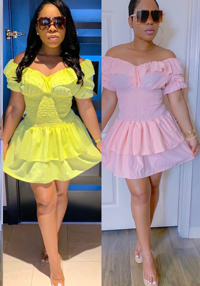 Summer Sexy Off Shoulder Dress 5